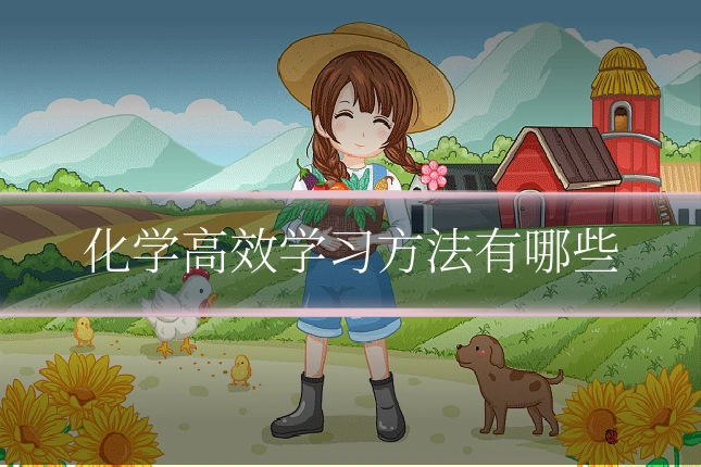 化学高效学习方法有哪些