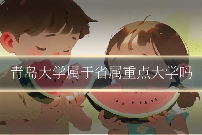 青岛大学属于省属重点大学吗