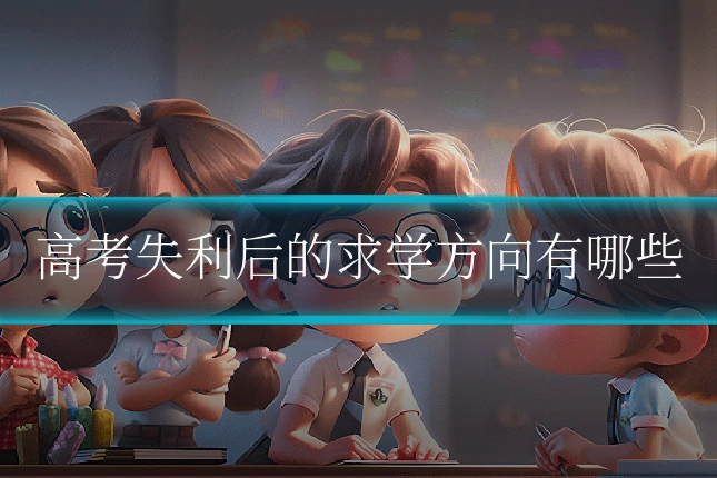 高考失利后的求学方向有哪些