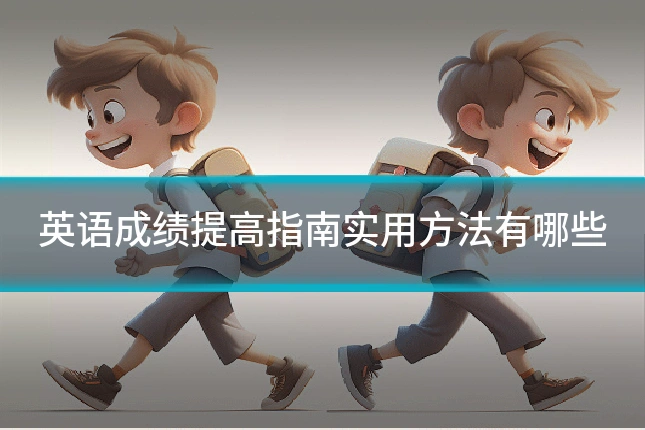 英语成绩提高指南实用方法有哪些
