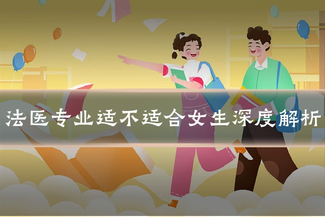 法医专业适不适合女生深度解析