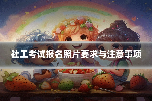 社工考试报名照片要求与注意事项
