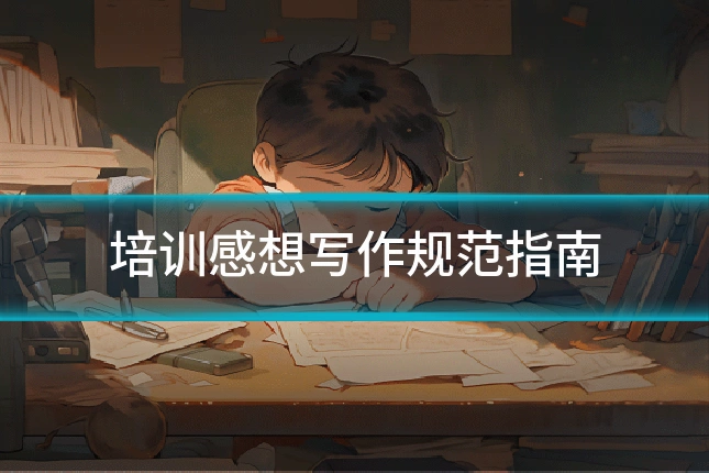 培训感想写作规范指南