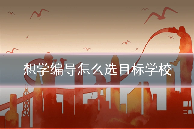 想学编导怎么选目标学校