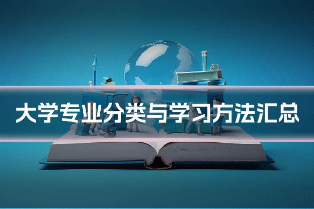 大学专业分类与学习方法汇总