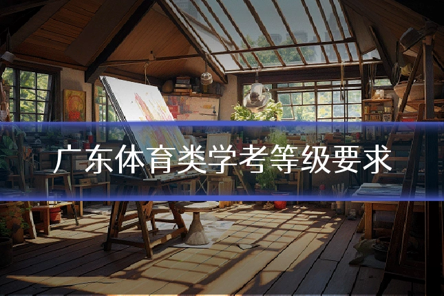 广东体育类学考等级要求