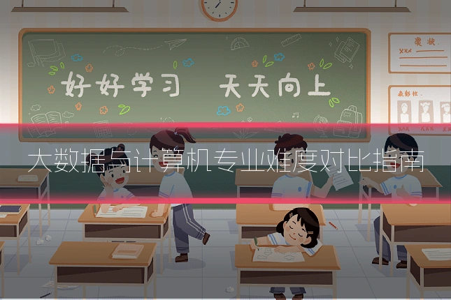 大数据与计算机专业难度对比指南