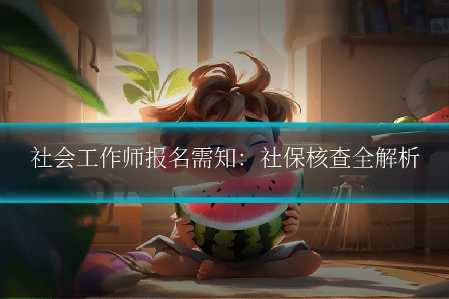 社会工作师报名需知：社保核查全解析