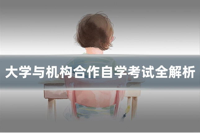 大学与机构合作自学考试全解析