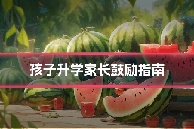 孩子升学家长鼓励指南