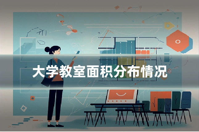 大学教室面积分布情况