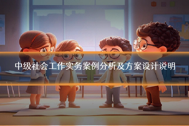 中级社会工作实务案例分析及方案设计说明