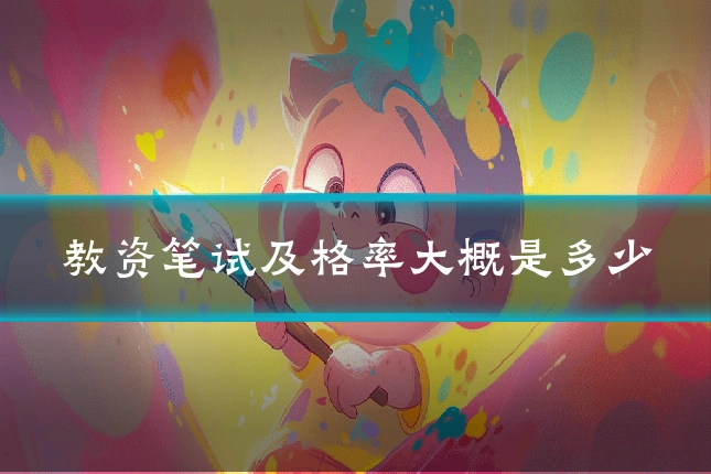 教资笔试及格率大概是多少