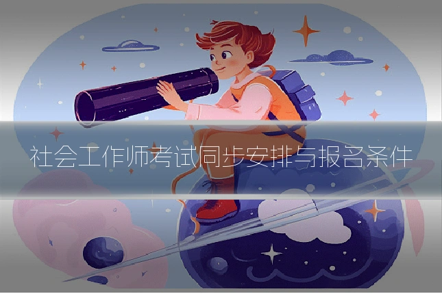 社会工作师考试同步安排与报名条件