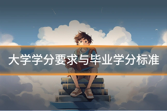 大学学分要求与毕业学分标准