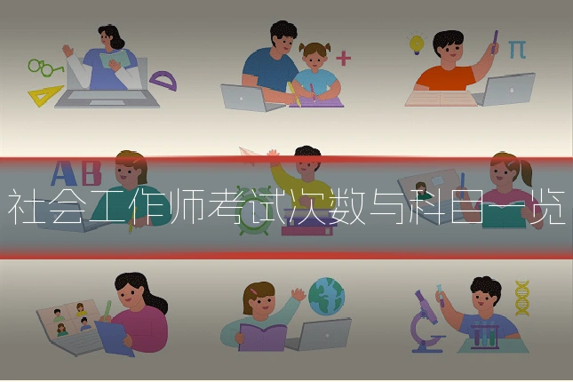 社会工作师考试次数与科目一览
