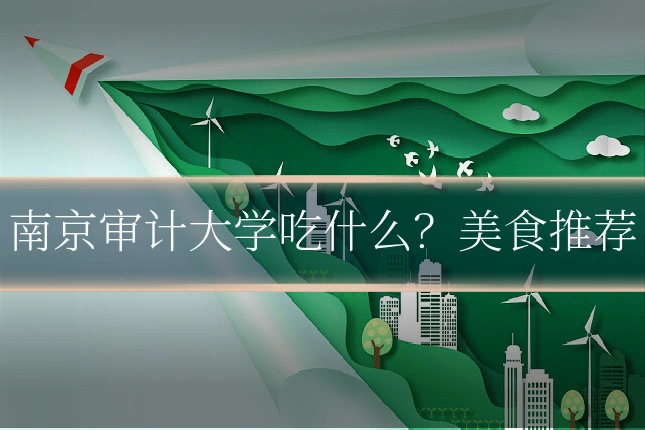 南京审计大学吃什么？美食推荐