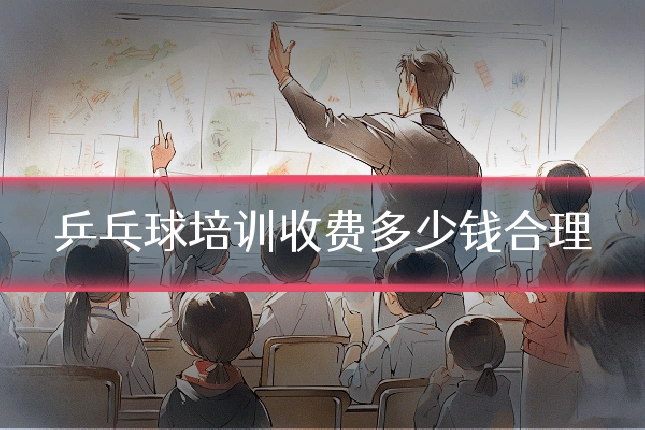 乒乓球培训收费多少钱合理