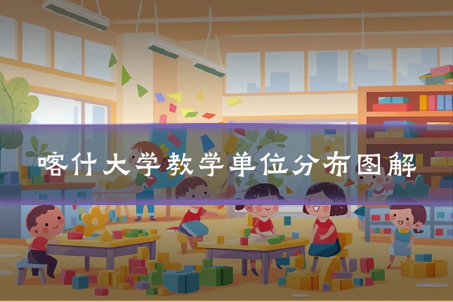 喀什大学教学单位分布图解