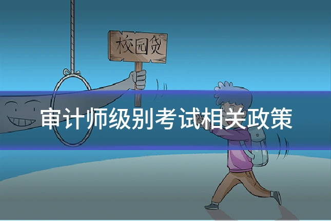 审计师级别考试相关政策