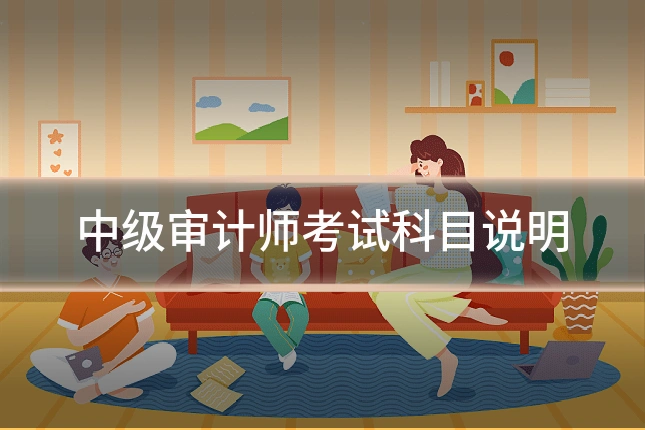 中级审计师考试科目说明