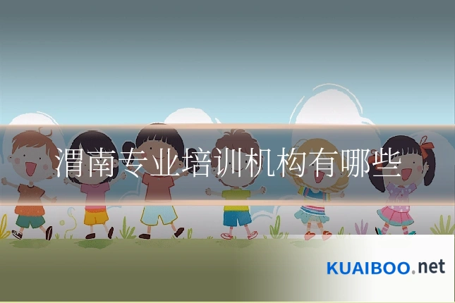 渭南专业培训机构有哪些