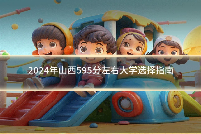 2024年山西595分左右大学选择指南