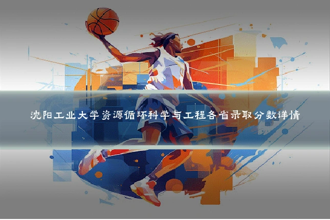 沈阳工业大学资源循环科学与工程各省录取分数详情