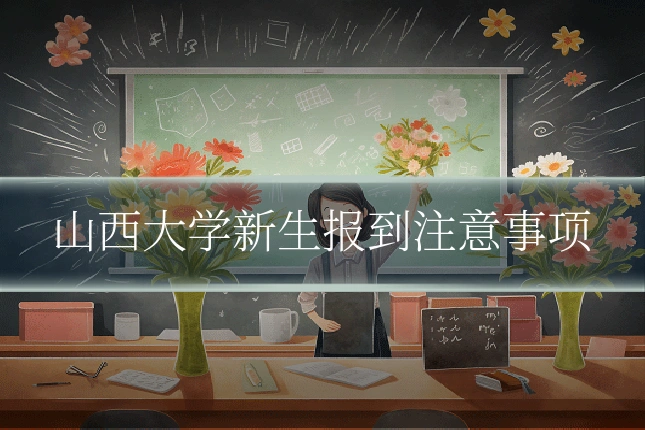 山西大学新生报到注意事项