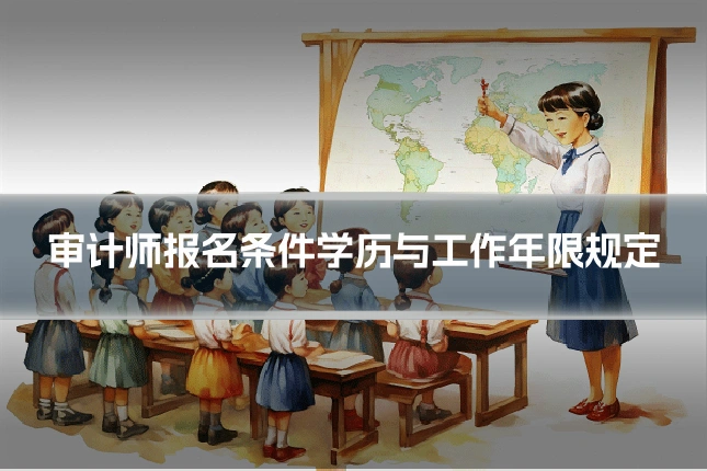 审计师报名条件学历与工作年限规定