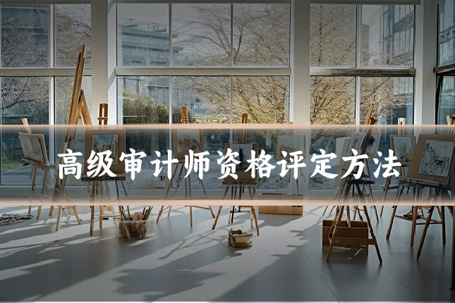 高级审计师资格评定方法