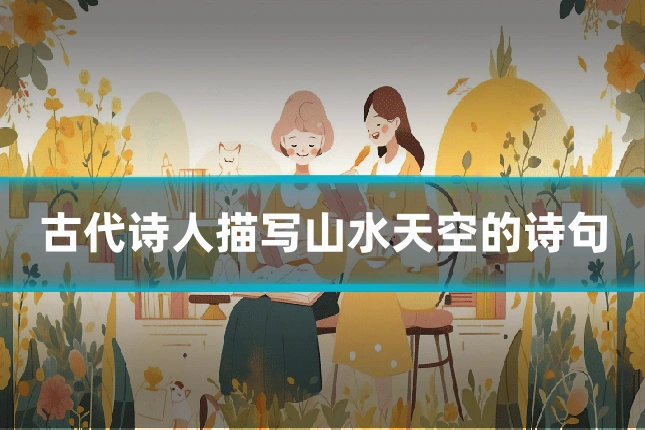古代诗人描写山水天空的诗句