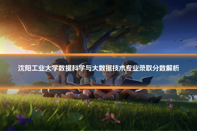 沈阳工业大学数据科学与大数据技术专业录取分数解析