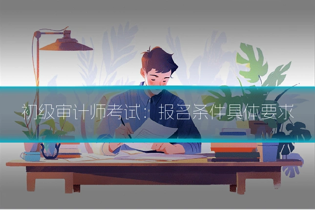 初级审计师考试：报名条件具体要求