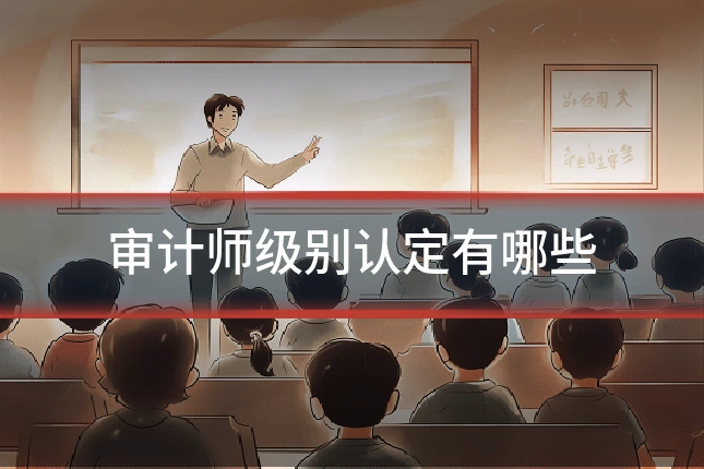 审计师级别认定有哪些