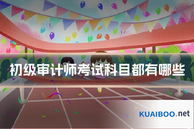 初级审计师考试科目都有哪些