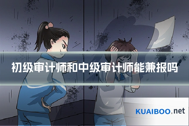 初级审计师和中级审计师能兼报吗