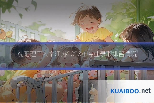 沈阳理工大学江苏2023年专业录取排名情况