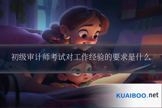 初级审计师考试对工作经验的要求是什么
