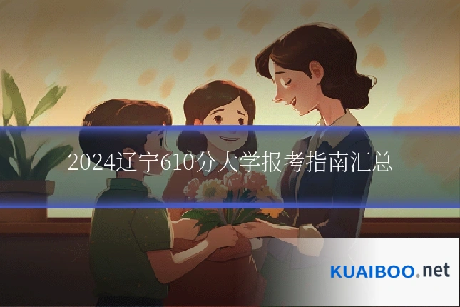2024辽宁610分大学报考指南汇总