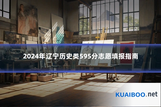 2024年辽宁历史类595分志愿填报指南