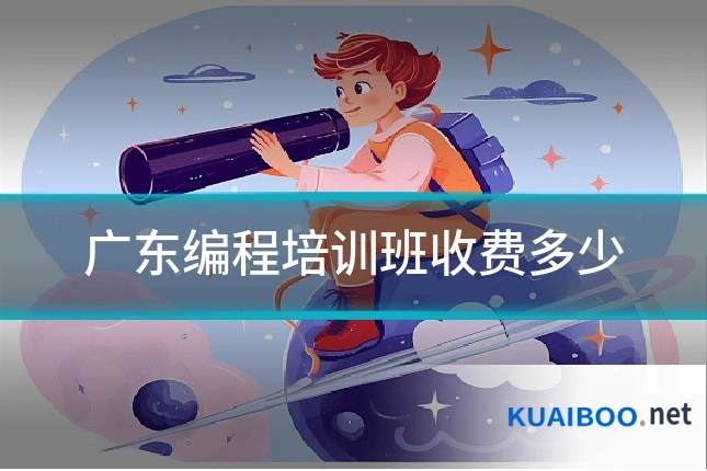 广东编程培训班收费多少