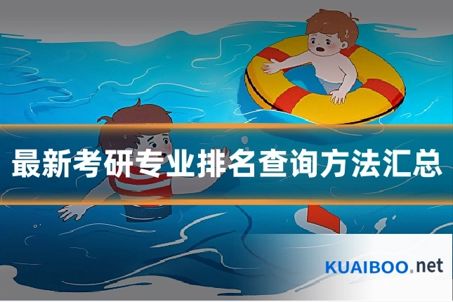 最新考研专业排名查询方法汇总