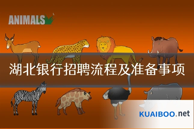 湖北银行招聘流程及准备事项
