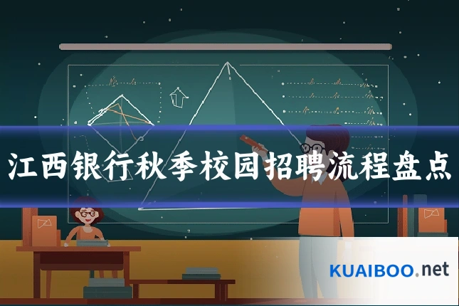 江西银行秋季校园招聘流程盘点