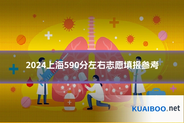 2024上海590分左右志愿填报参考