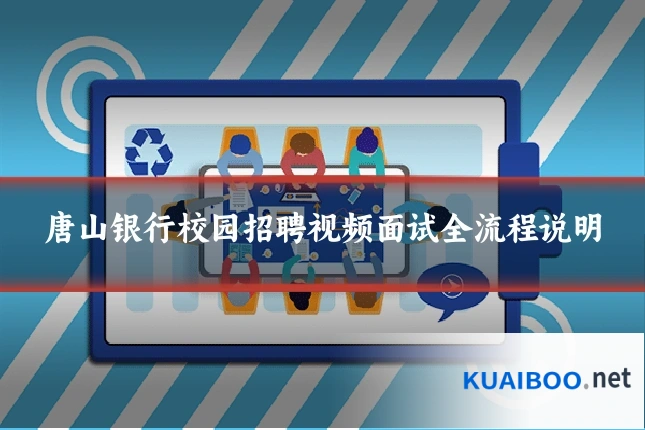 唐山银行校园招聘视频面试全流程说明