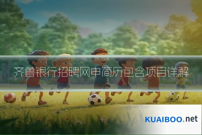 齐鲁银行招聘网申简历包含项目详解