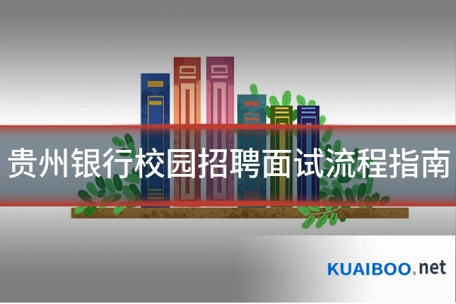 贵州银行校园招聘面试流程指南