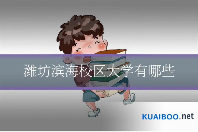 潍坊滨海校区大学有哪些